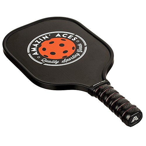 Amazin' Aces pickleball set full contents laid out