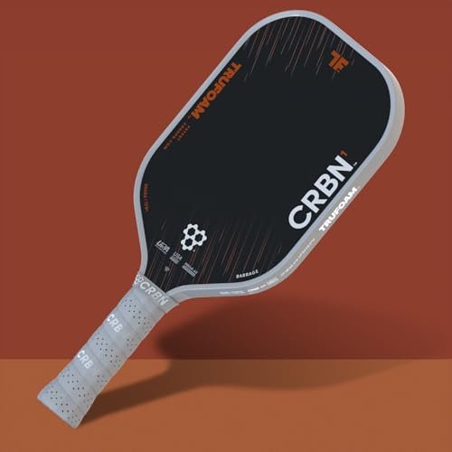 CRBN TruFoam Barrage 14mm paddle face and raw carbon texture