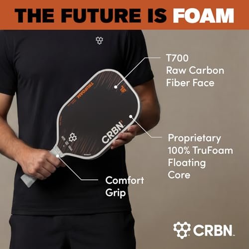 CRBN TruFoam Barrage elongated handle and long grip detail