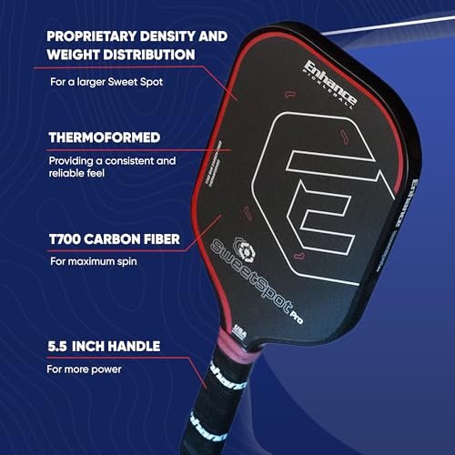 Enhance SweetSpot Pro paddle edge construction