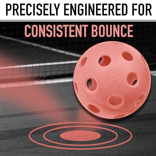 Franklin X-26 pickleballs in multiple colors