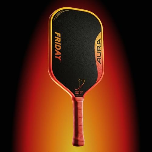 Friday Aura paddle face and carbon fiber surface