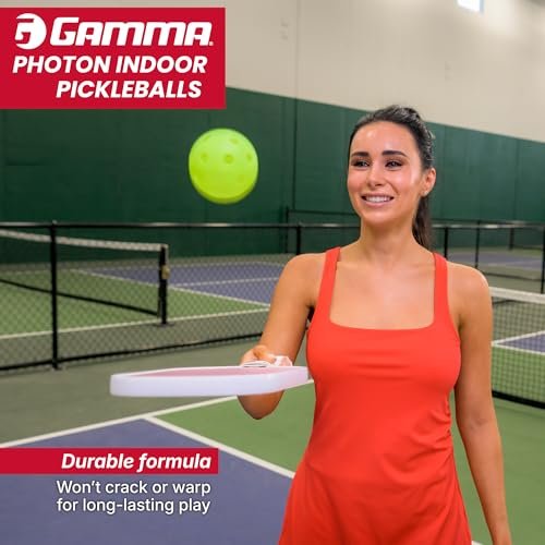 GAMMA Photon pickleball red side view