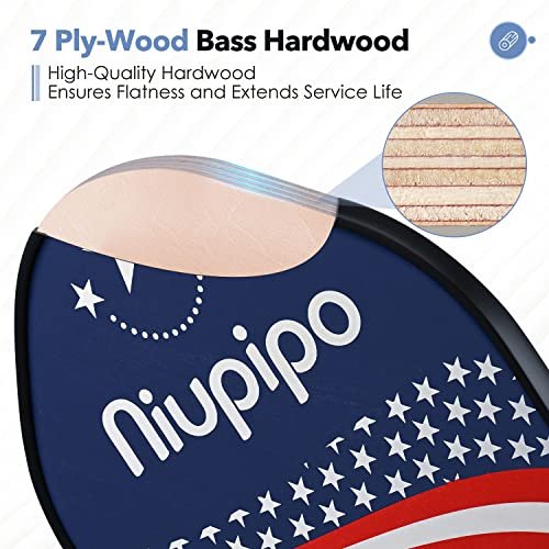 Niupipo wooden 4-pack set contents laid out