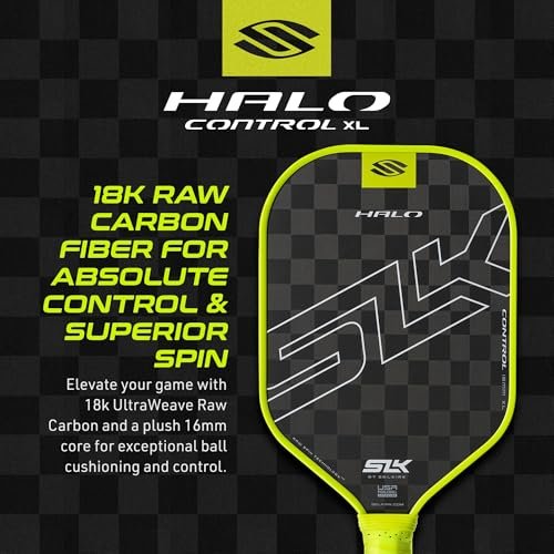 Selkirk SLK Halo Control Max pickleball paddle, alternate view