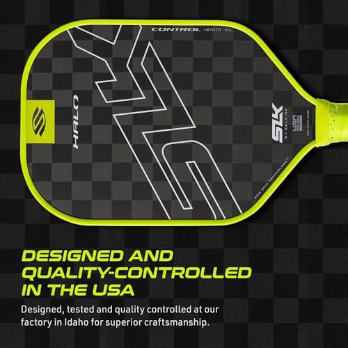 Selkirk SLK Halo Control Max pickleball paddle, grip and edge guard