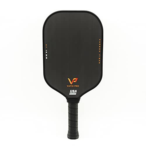 7 Best Budget Pickleball Paddles Under $100 - Vatic Pro V7 Carbon Fiber 16mm pickleball paddle