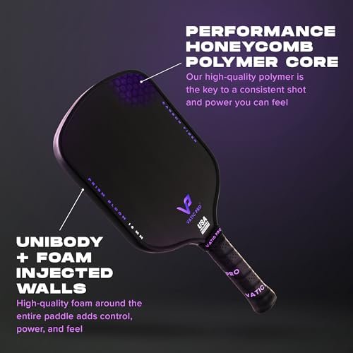Vatic Pro Prism carbon fiber face texture detail